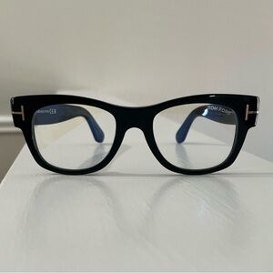 Tom Ford TF-5040-B Black and Gold blue light Eyeglasses